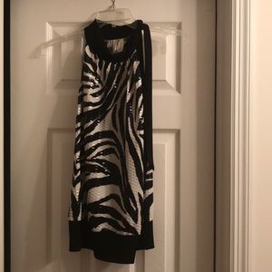 Heart Soul zebra top